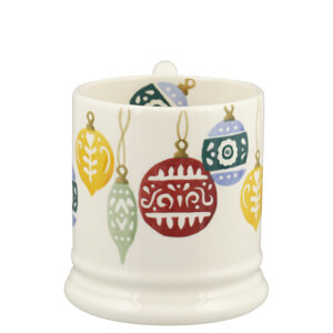 Emma Bridgewater Baubles Half Pint Mug